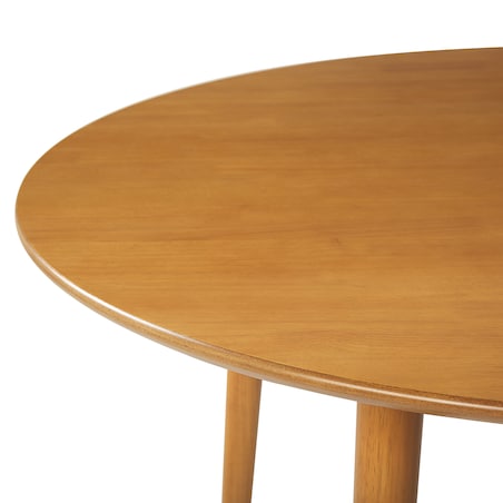 Stół do jadalni RADAN Jasnobrązowy 110 cm 110 cm