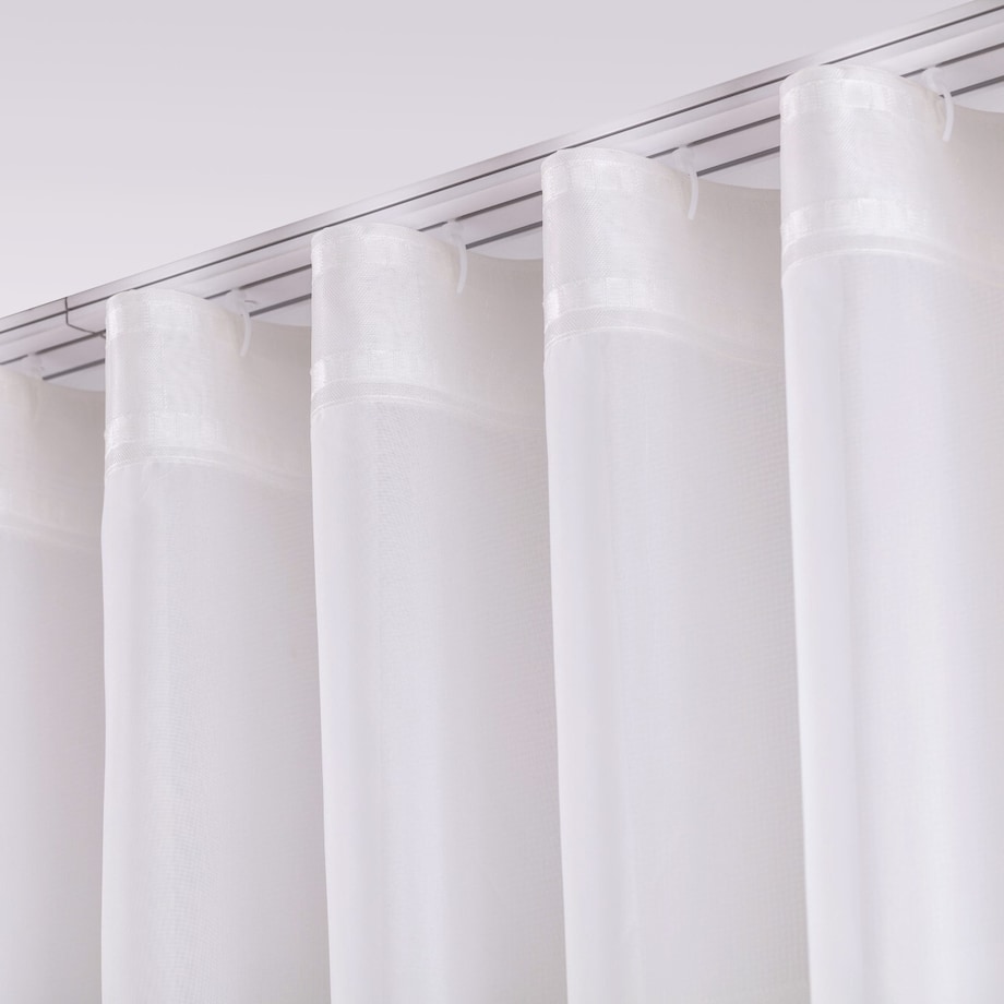 Firana na taśmie wave 300x245 ecru