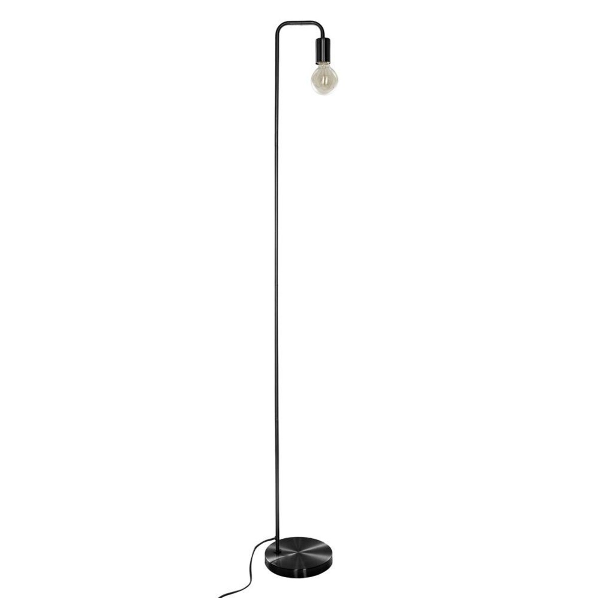 Lampa podłogowa z metalu, industrialna, wysokość 150 cm