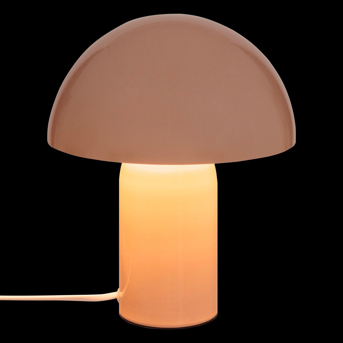 Lampa stołowa grzybek 24,5x20x20 cm FUNGO różowy