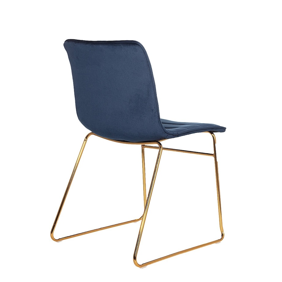 Krzesło Milo Navy, 45 x 53,5 x 80cm