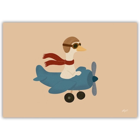 plakat kapitan gęś 70x100