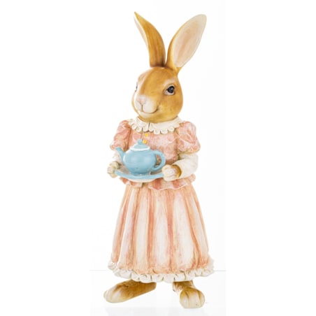 Dekoracja - króliczka z imbrykiem GABI-2