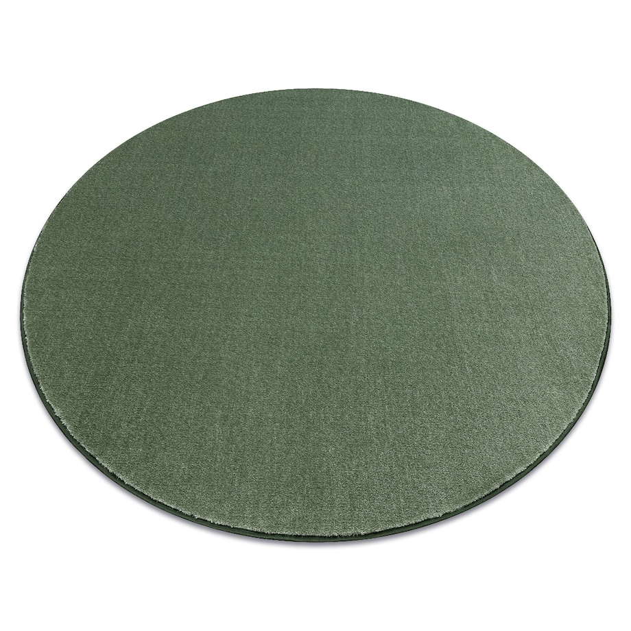 Dywan koło SEDUCTION zielony 26 miękka, koło 100 cm