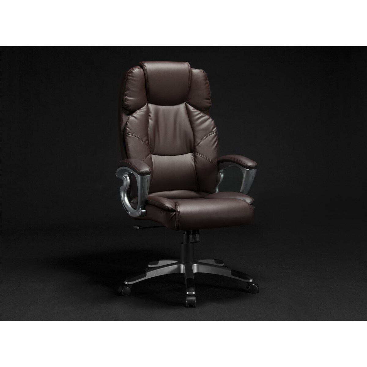 Fotel biurowy obrotowy Sofotel EG-227 krzesło biurowe brązowe 2271