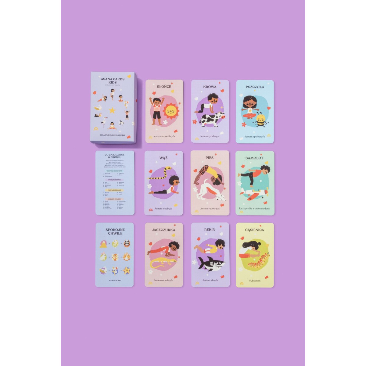 Asana Cards Kids – karty do jogi dla dzieci