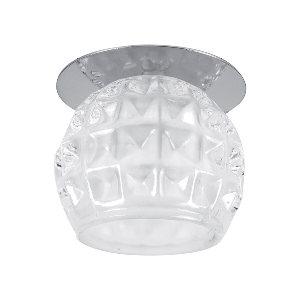 Zestaw Oczek Sufitowych BRITOP Lighting 3xG4 LED 2,3W z zasilaczem Połączenie Chromu i Bieli, 3 szt.