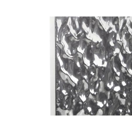 Dekoracja ścienna COIMBRA Metal Srebrny 79 cm