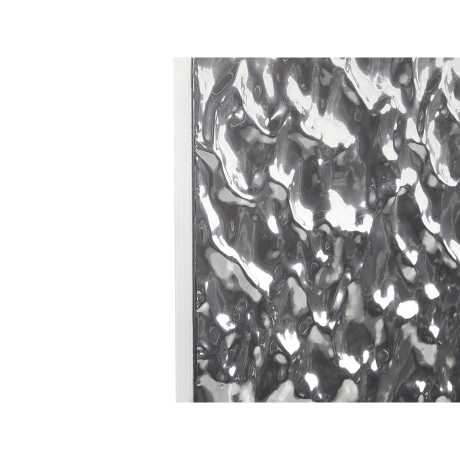 Dekoracja ścienna COIMBRA Metal Srebrny 79 cm