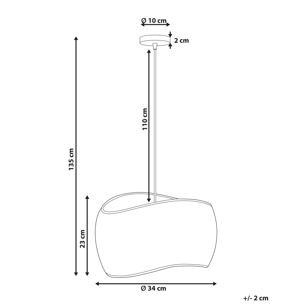 Lampa wisząca COAMO Rattan Naturalny