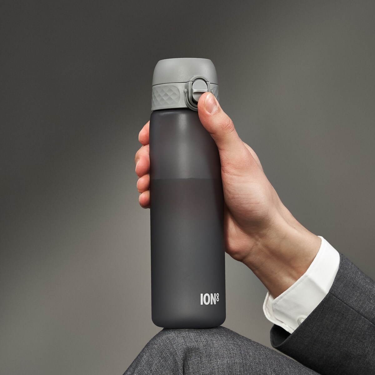 Butelka ze słomką ION8 I8RF500GRYXS Grey