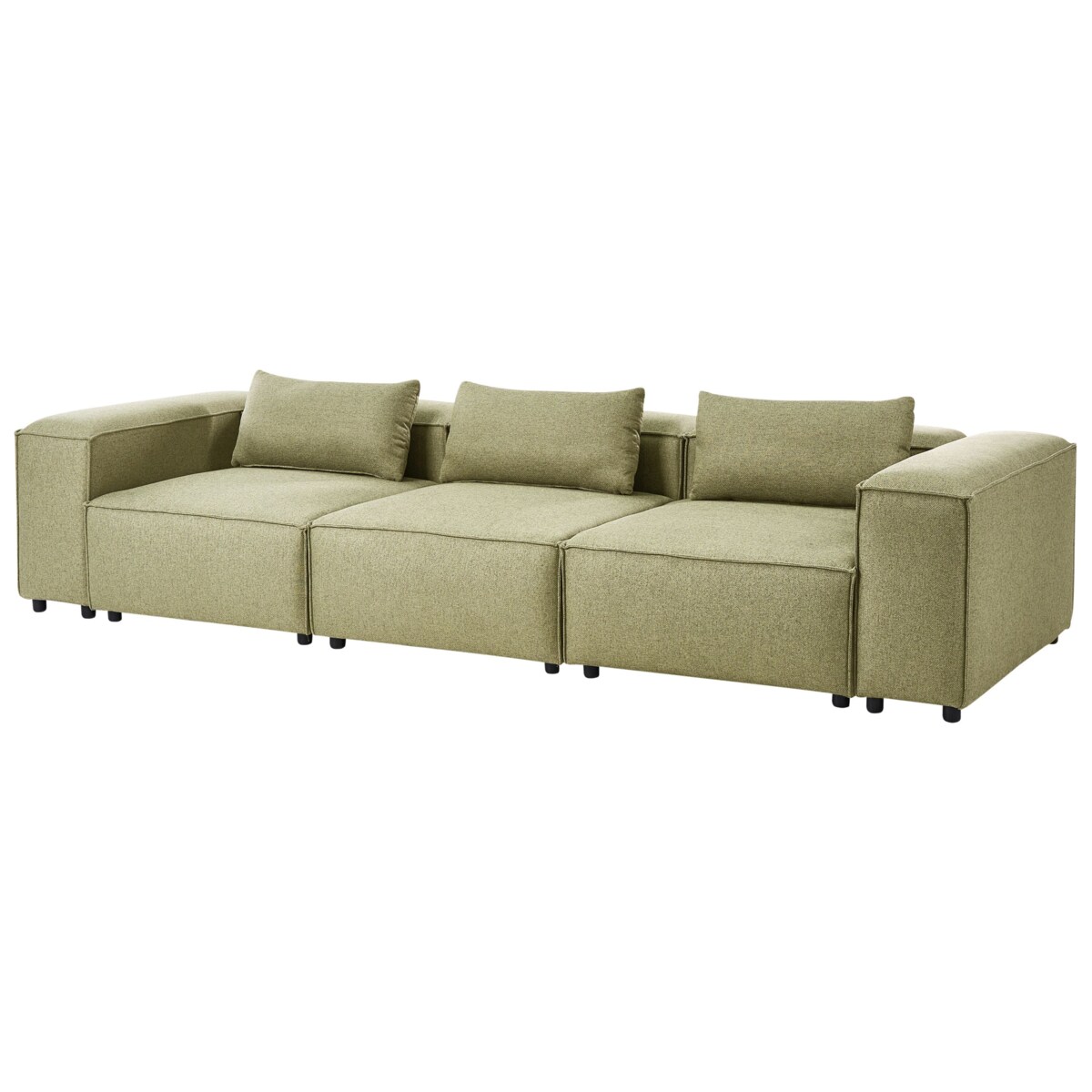 Sofa modułowa dla 3 osób BRANDE Jasnozielony