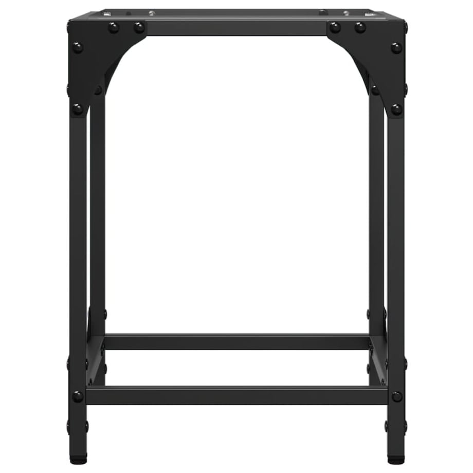 vidaXL Stolik kawowy z przezroczystym, szklanym blatem, 30x30x40 cm