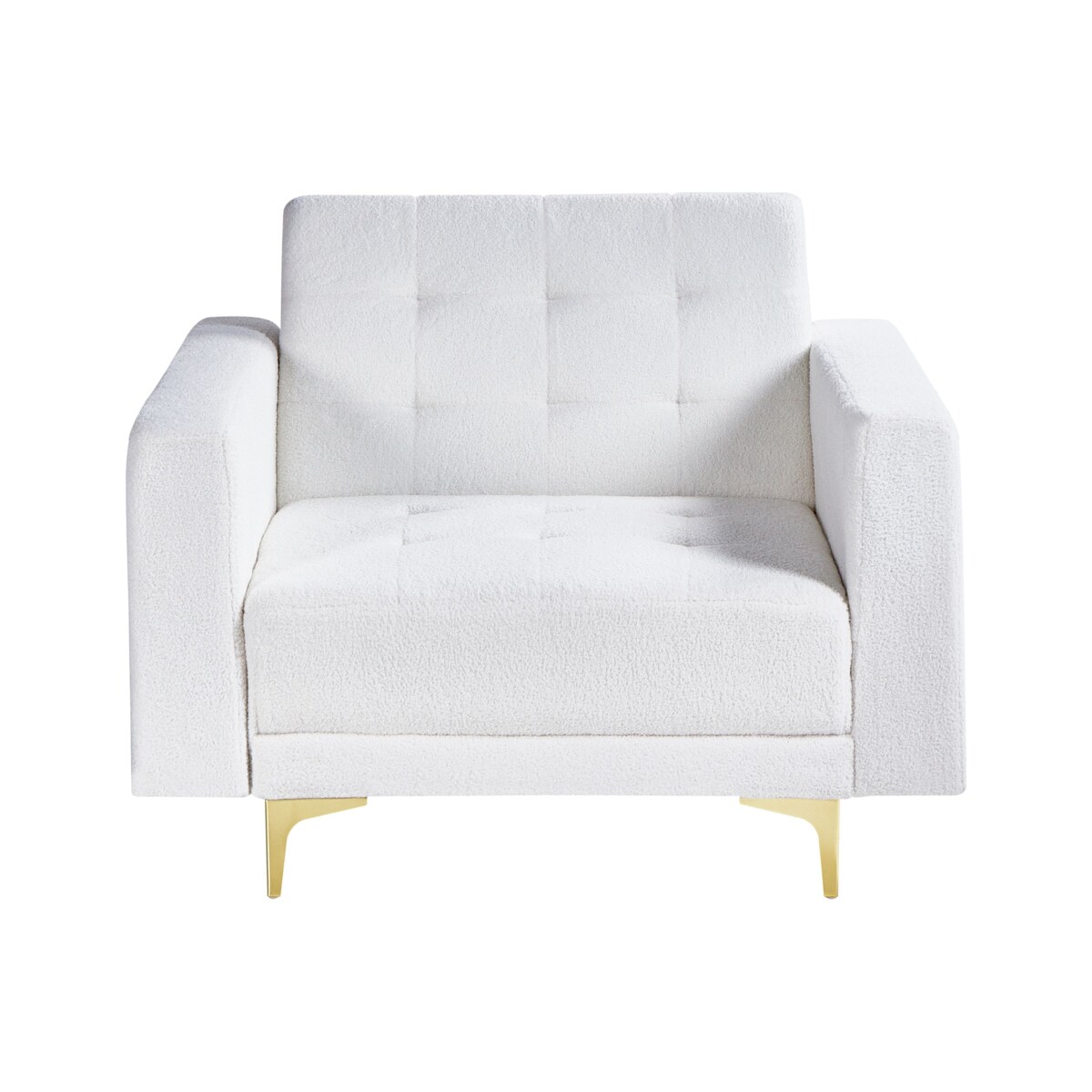 Fotel ABERDEEN Boucle Złamana biel