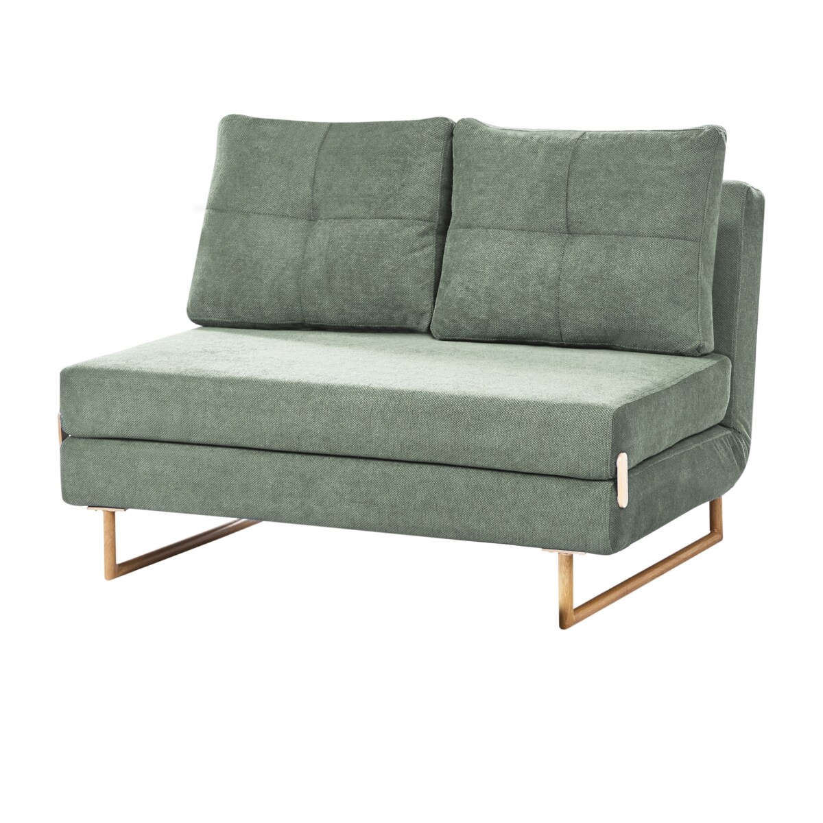 Sofa rozkładana dla 2 osób JERSLEV Jasnozielony