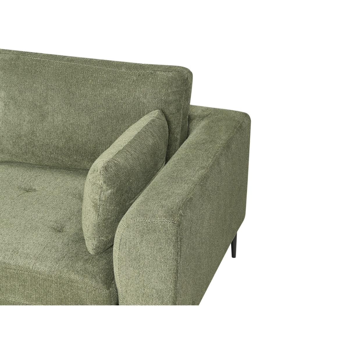 Narożnik prawostronny zielony FLAM