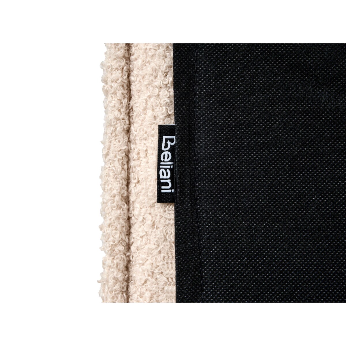 Łóżko Boucle IZERNORE 140 x 200 cm Beżowy