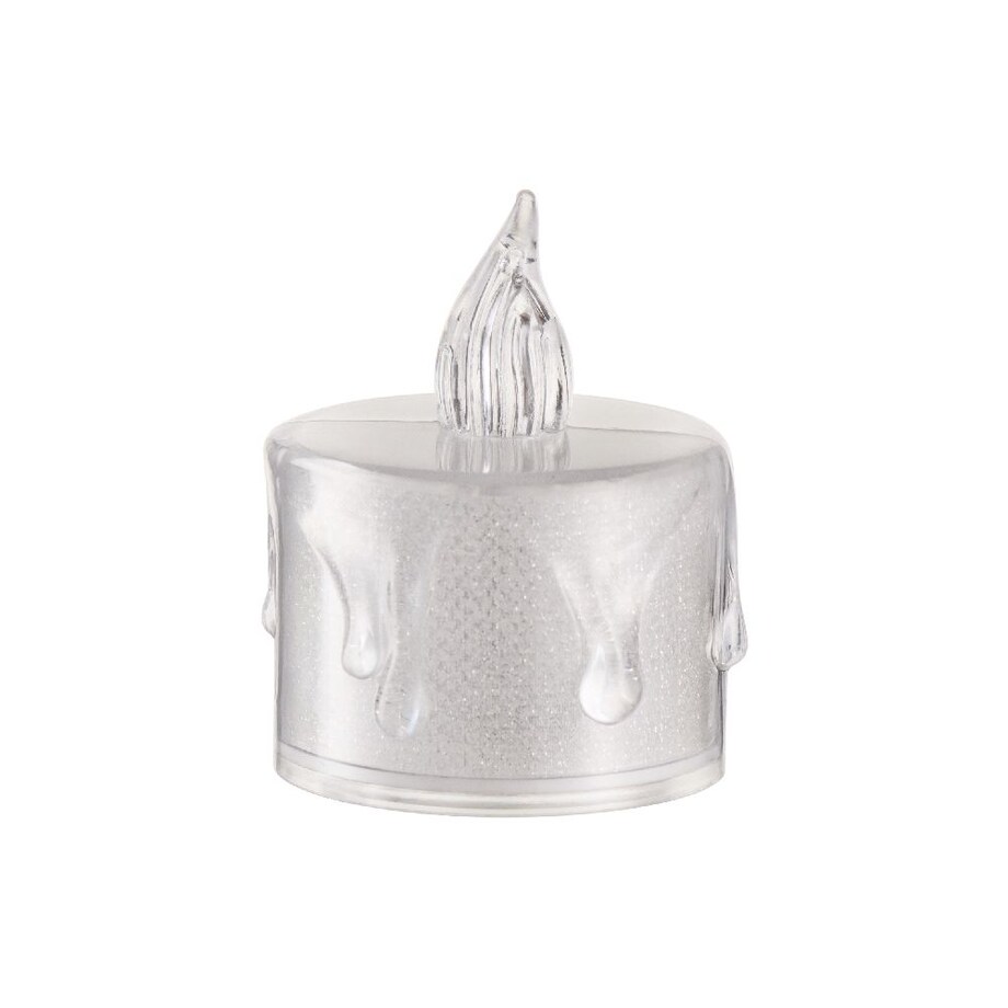 VILLA ITALIA Lampion porcelanowy na tealight z wkładem LED 7,5 cm LAWENDA
