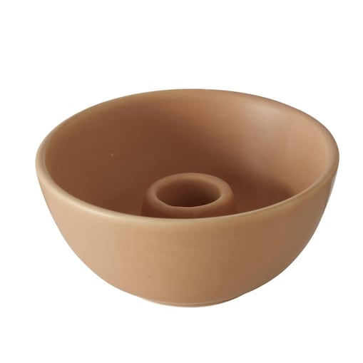 Świecznik z kamionki Franyo, Ø 10 cm