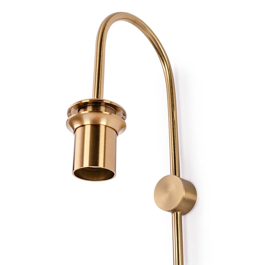 Sypialniana lampa ścienna Slack MSE010100342 Moosee szklana tuba zielona złota