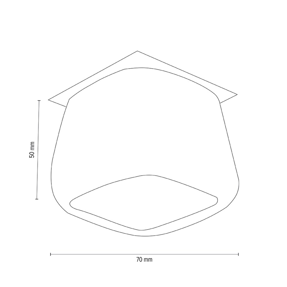 Zestaw Oczek Sufitowych BRITOP Lighting 3xG4 LED 2,3W z zasilaczem, Białe Szkło od Polskiego Producenta, 3 szt.