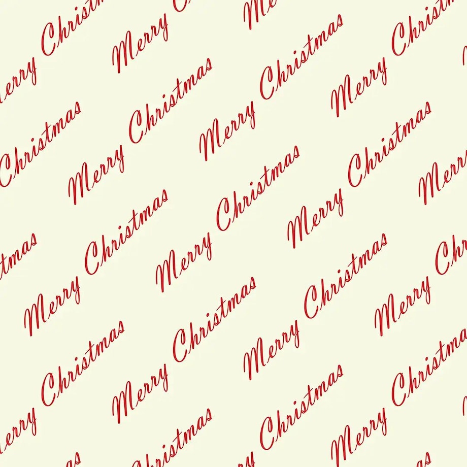 Poduszka świąteczna na krzesło - Merry Christmas