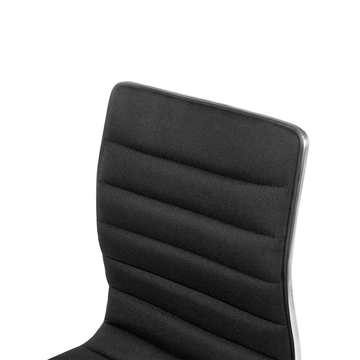 Zestaw 2 hokerów barowych regulowanych czarny LUCERNE