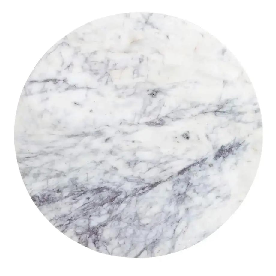 Marmurowy stolik Celine 825191Richmond Interiors elegancki do salonu biały złoty