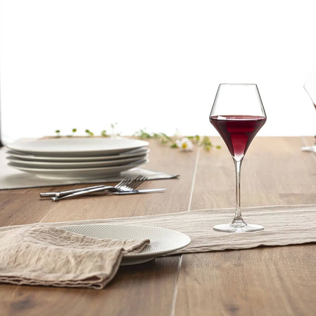 Kieliszki szklane do wina, napojów, CLARILLO, 270 ml, 3 sztuki w komplecie