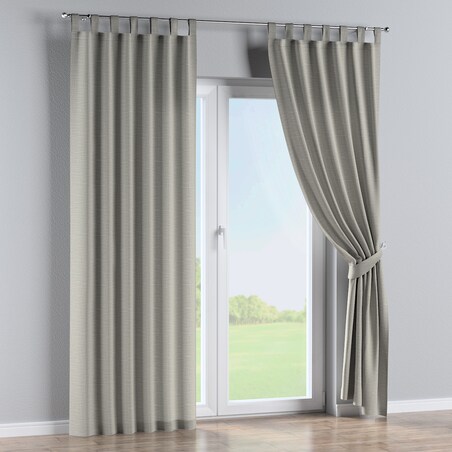 Zasłona na szelkach 1 szt. 130x245 beżowy