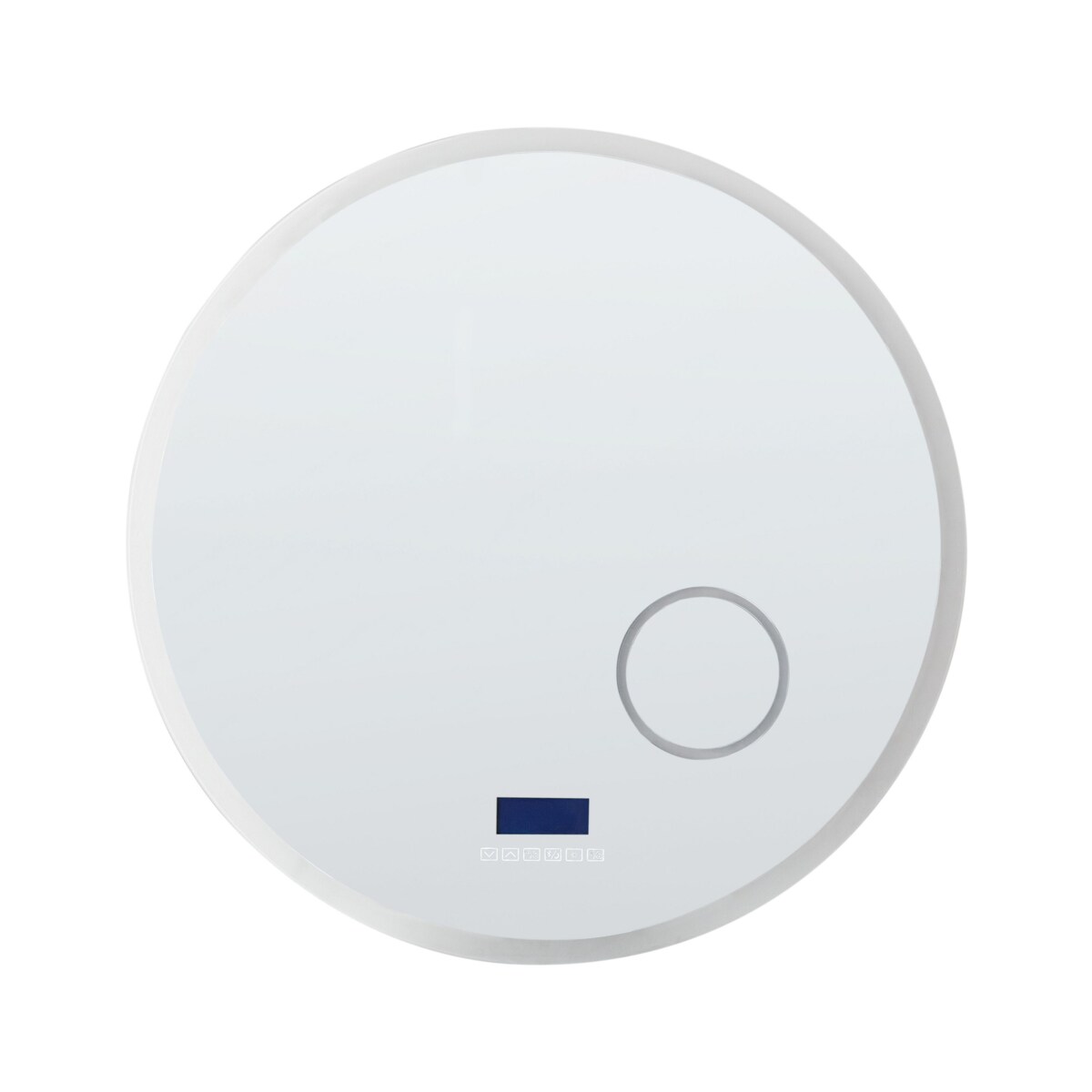 Lustro ścienne LED z głośnikiem Bluetooth 80 cm srebrne FIXIN