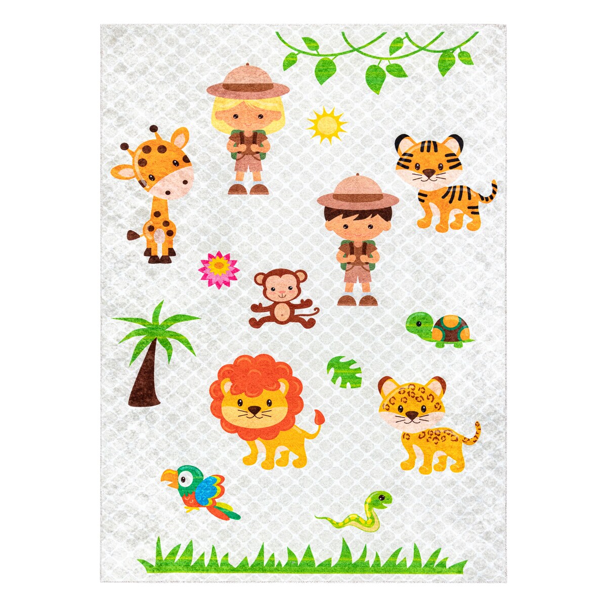 Dywan do prania JUNIOR 52104.801 Safari, 80x150 cm