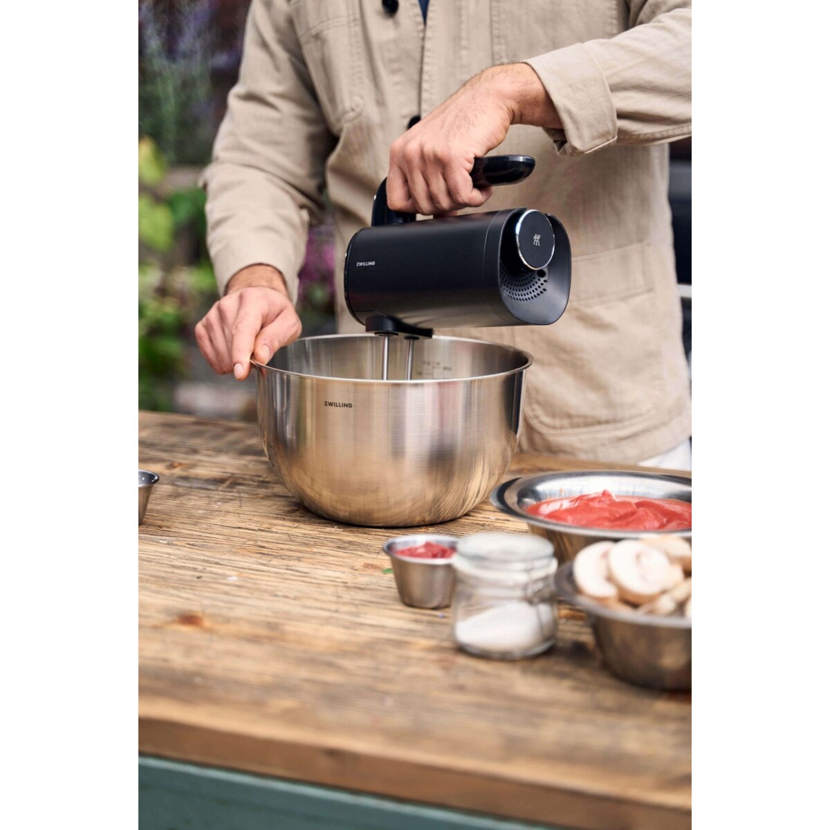 ZWILLING XTEND Bezprzewodowy mikser ręczny (bez baterii) czarny