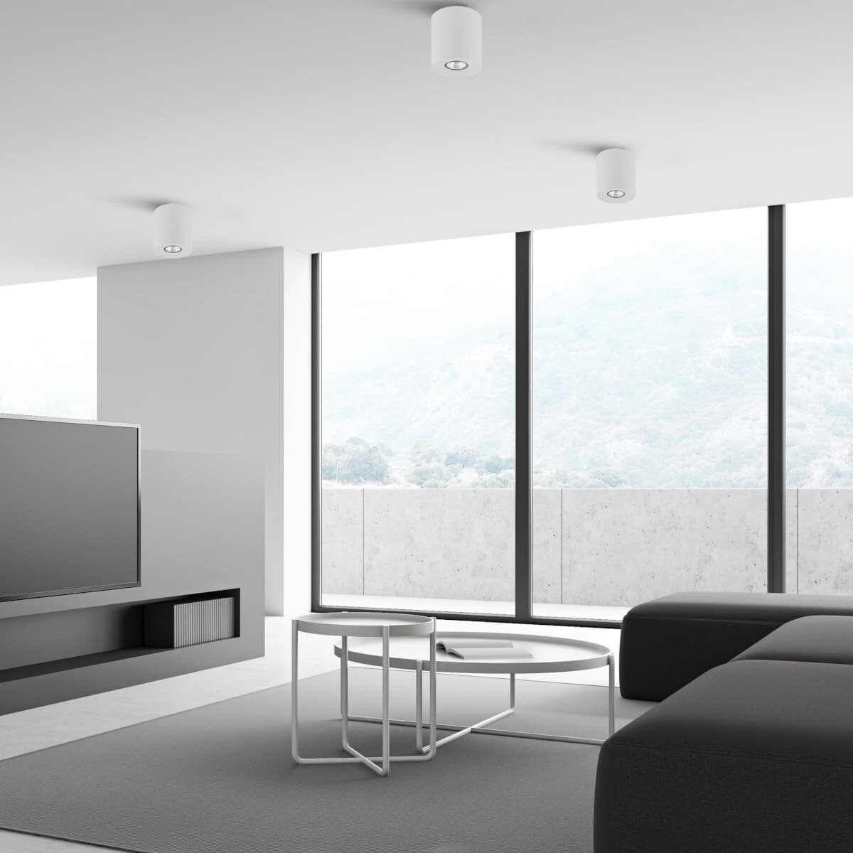 Spotlight lampa sufitowa Orion 3237 TK Lighting tuba metalowa biała