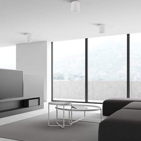 Spotlight lampa sufitowa Orion 3237 TK Lighting tuba metalowa biała