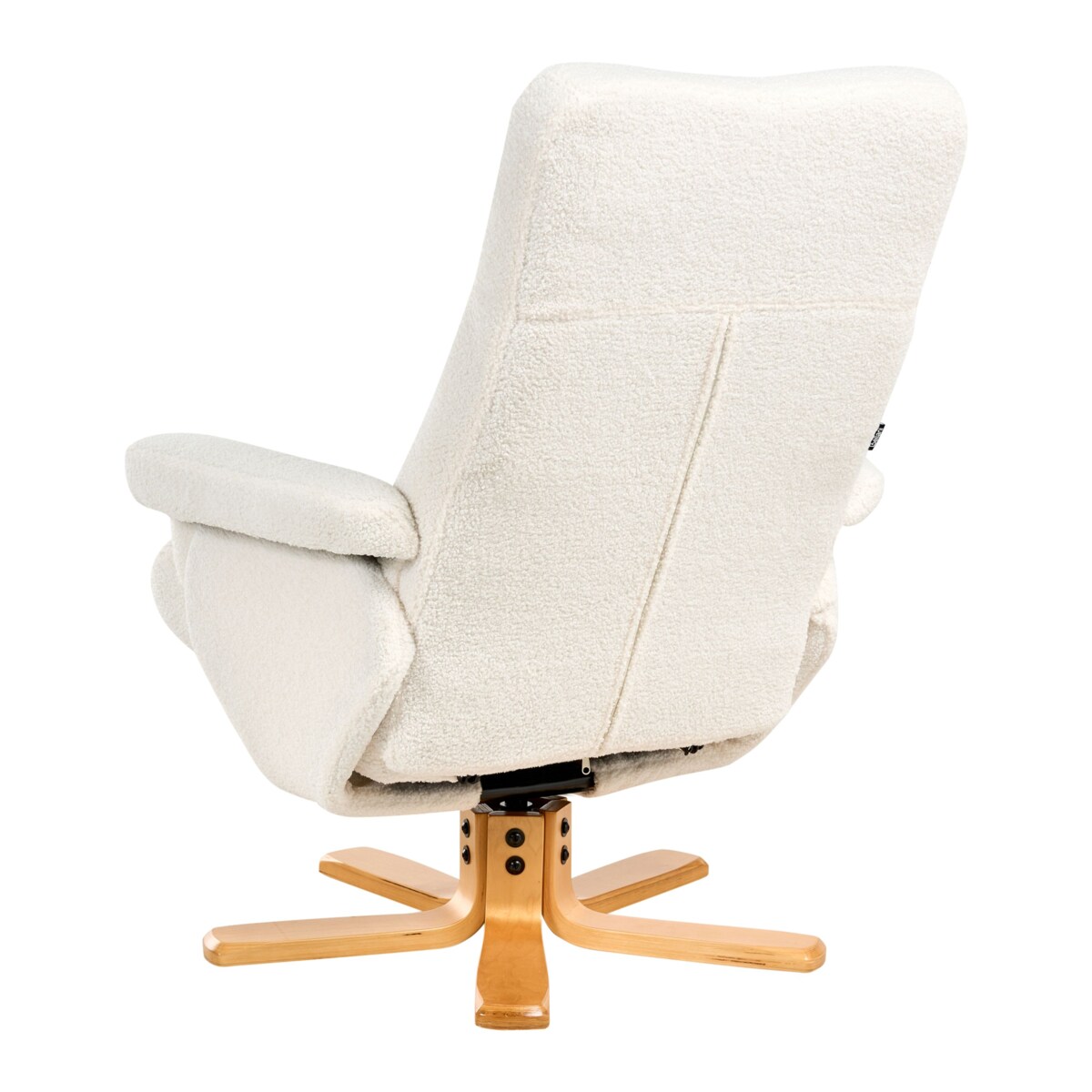 Rozkładany fotel EPSE Boucle Złamana biel