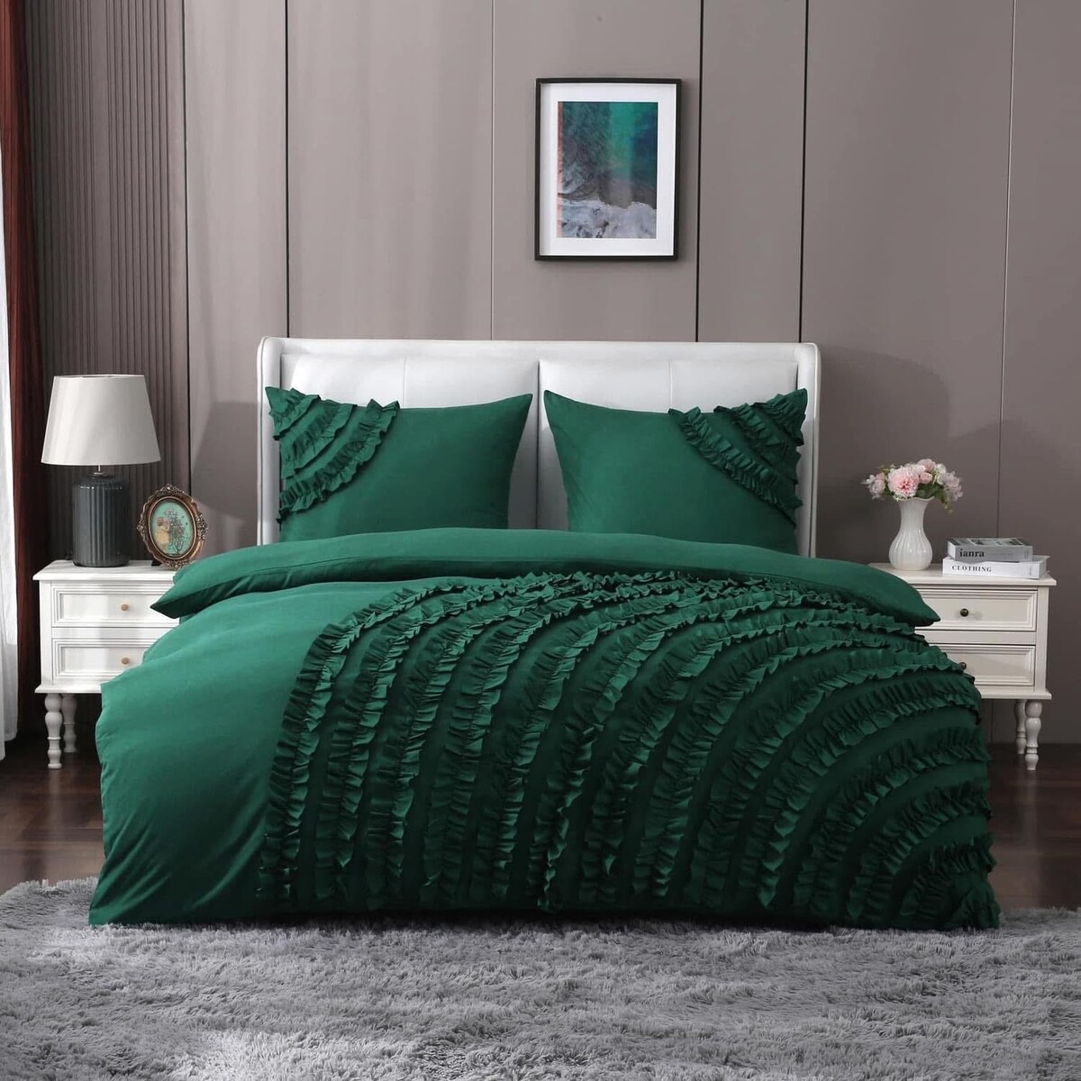 Pościel mikrofibra RUFFLE 160/200 cm