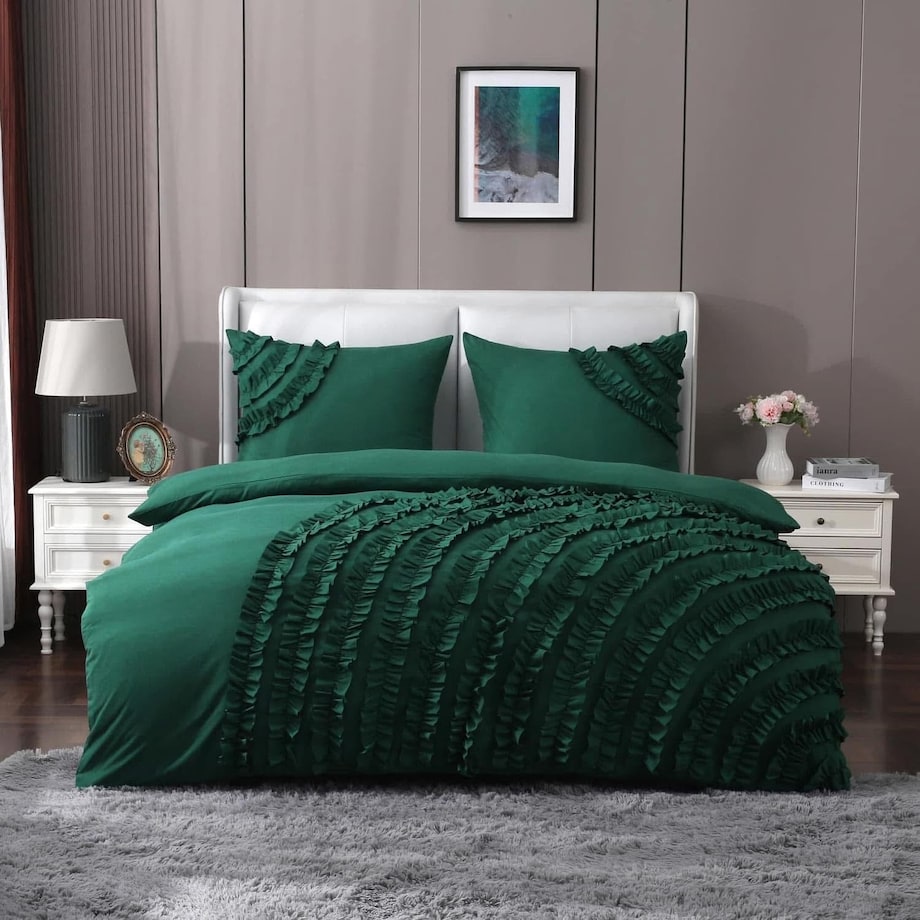 Pościel mikrofibra RUFFLE 160/200 cm