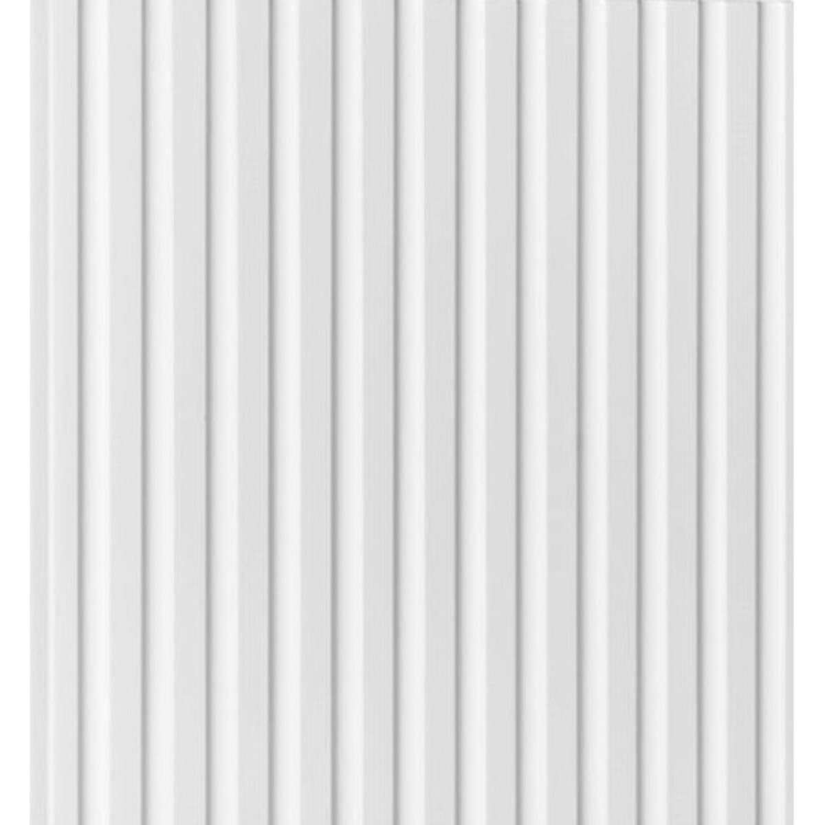 Szafa przesuwna ryflowana 200 z lustrem do przedpokoju-biała