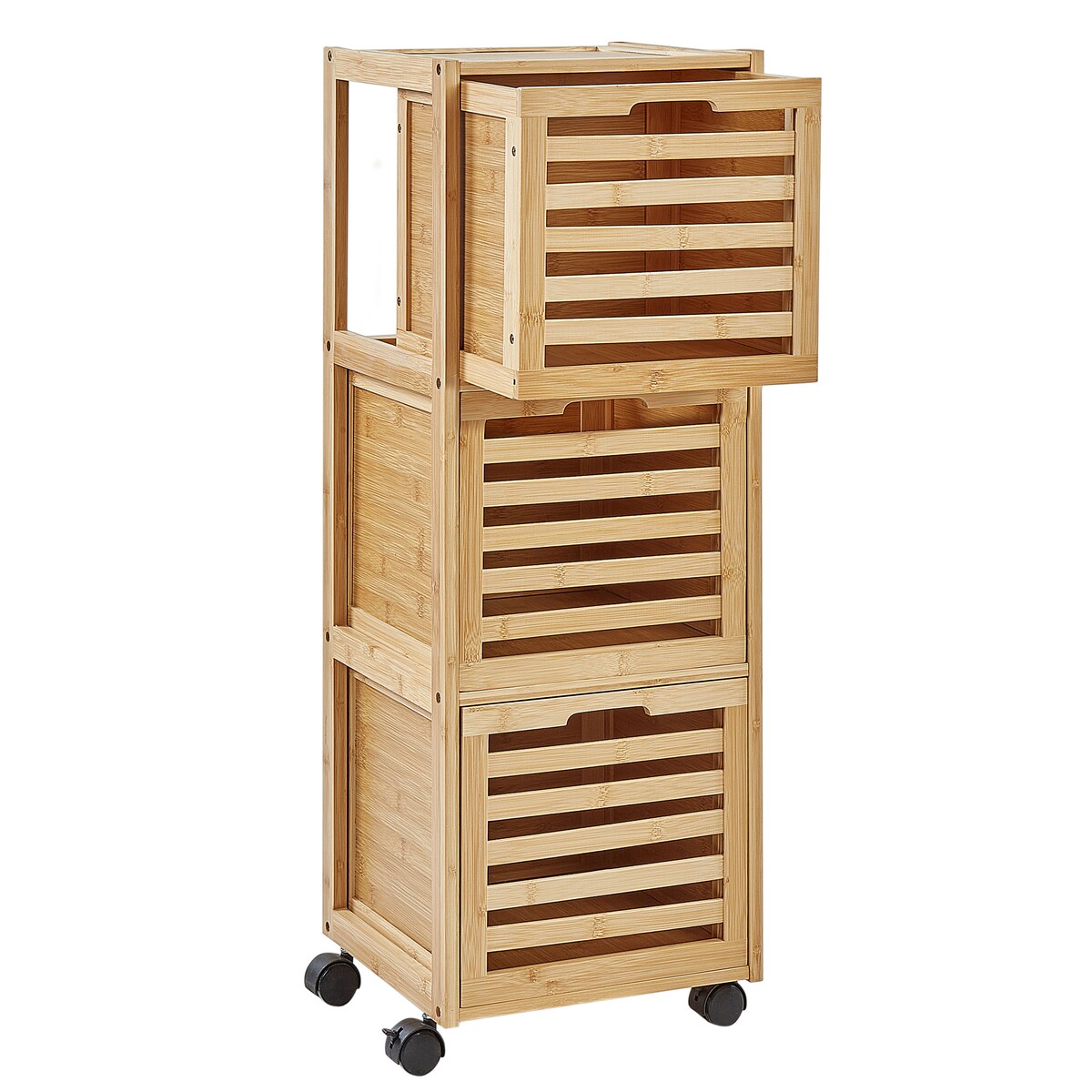 Szafka łazienkowa SHAWNEE Bambus 32 cm Jasnobrązowy