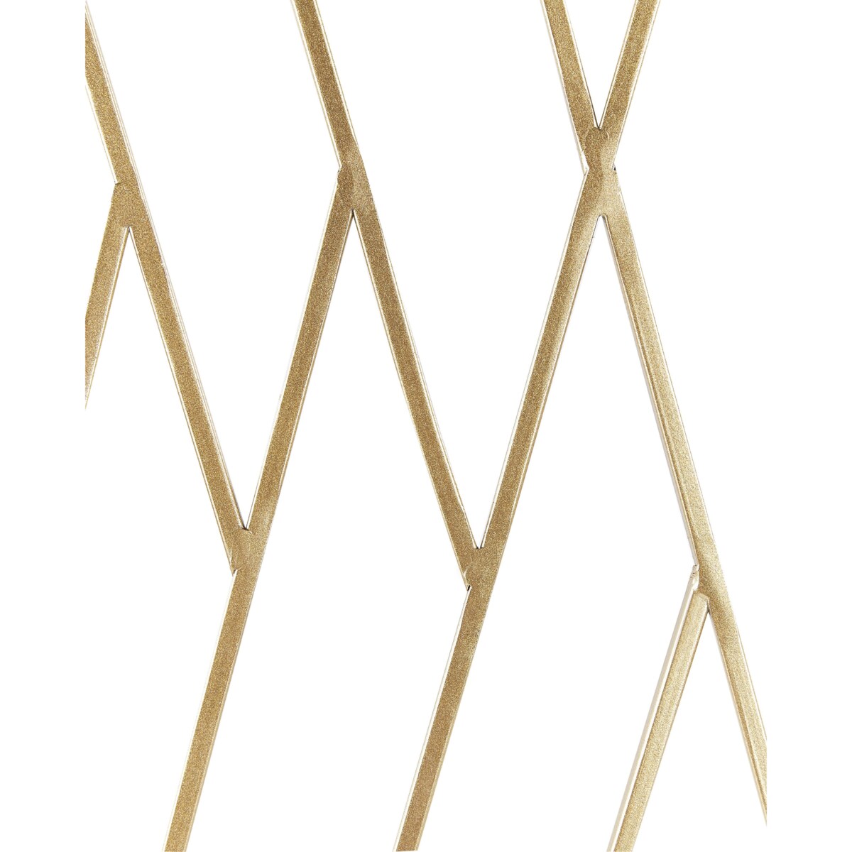 3-panelowy składany parawan pokojowy metalowy 117 x 170 cm złoty ASOLO