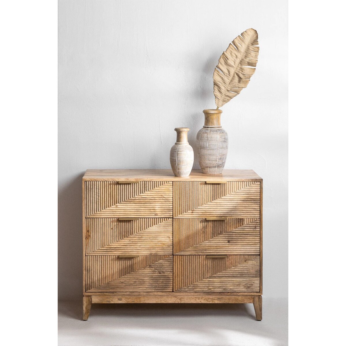 Komoda Baty Design z drewna mango 110 cm