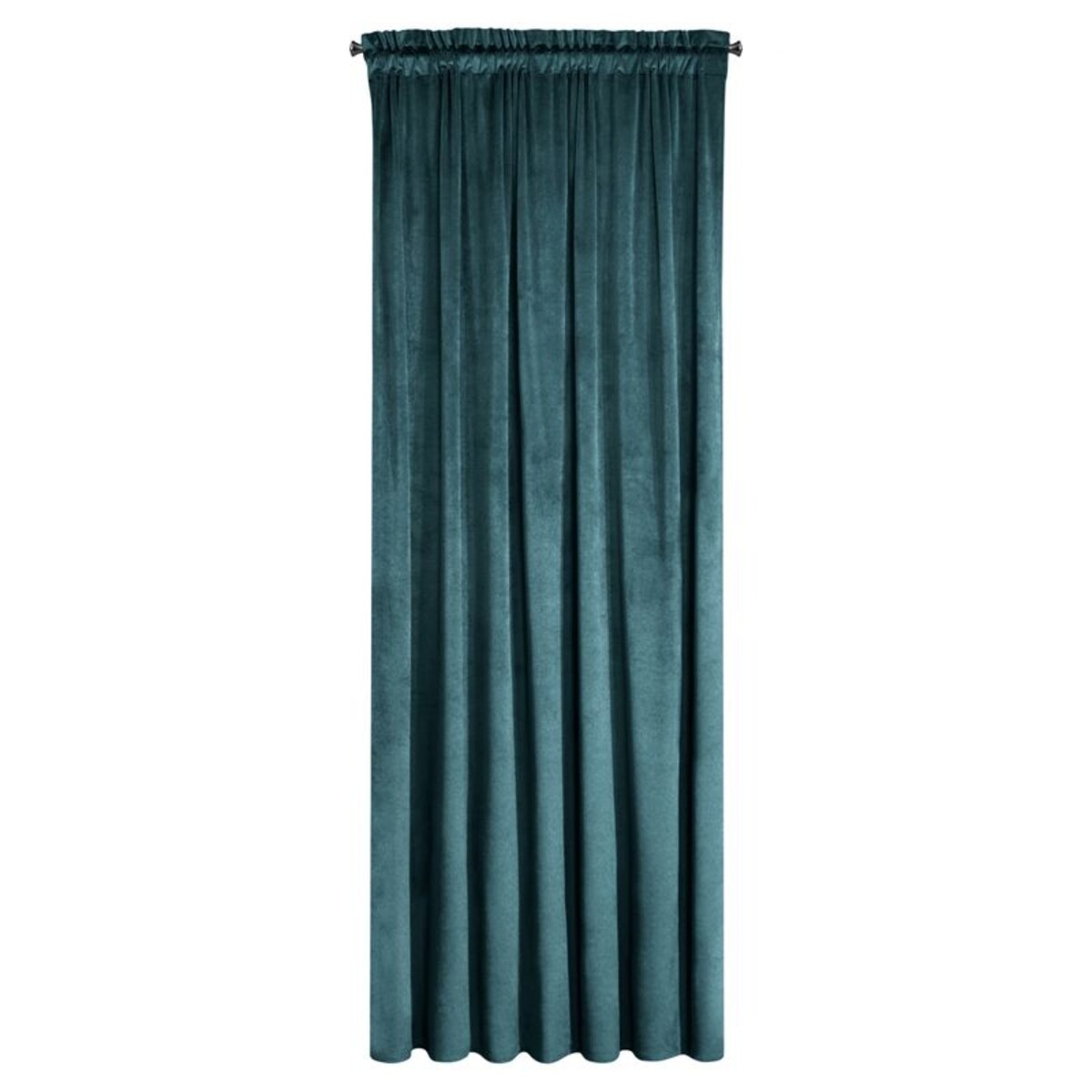 Zasłona Welurowa Welur Velvet na Taśmie 140 x 270 Niebieska do Salonu