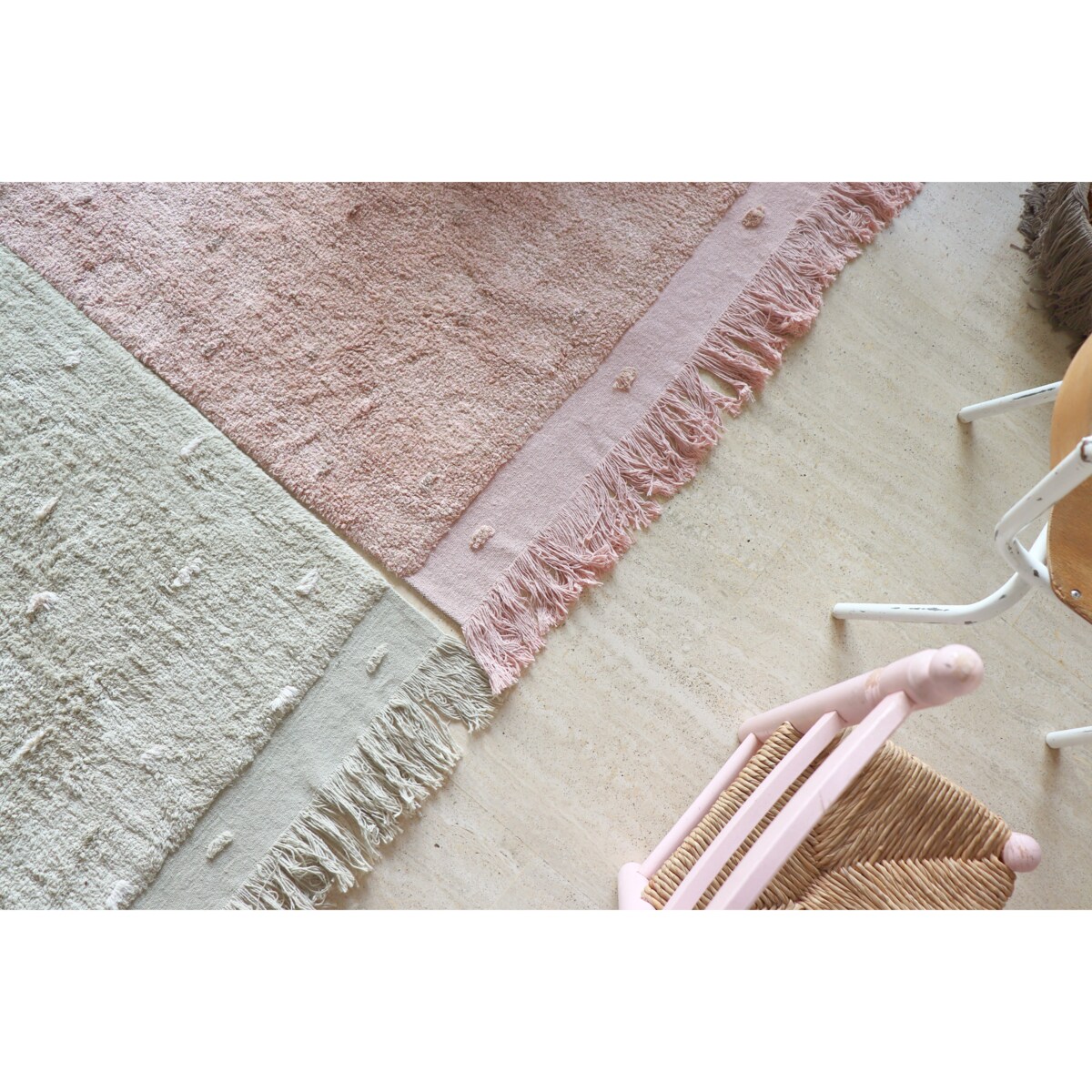 Dywan Bawełniany Woods Symphony Olive 140x200 cm Lorena Canals