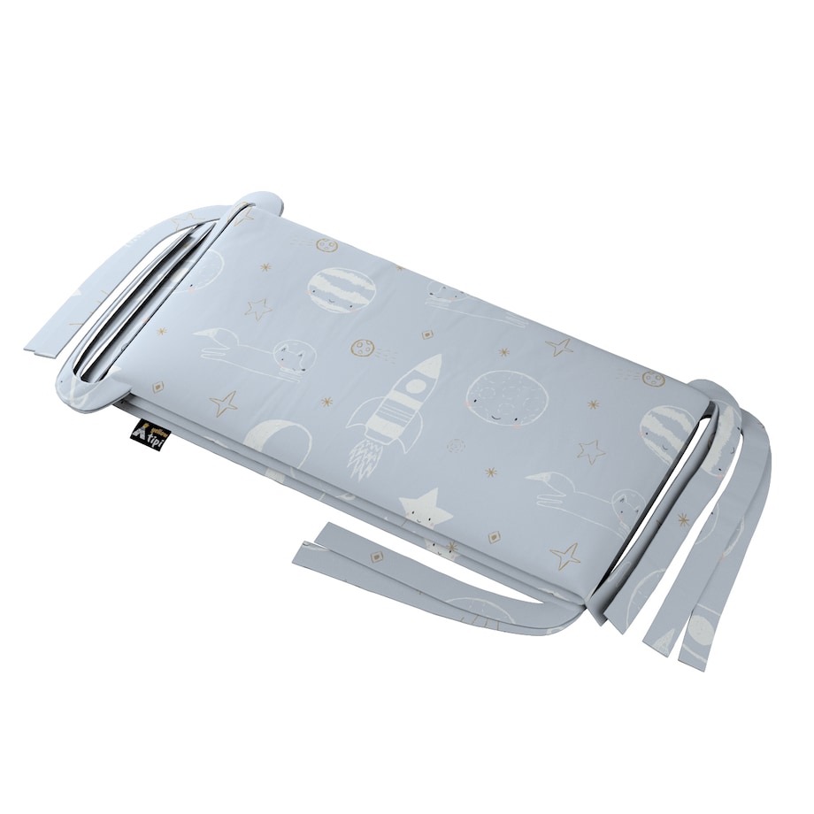 Ochraniacz do łóżeczka, szary, 180x30cm, Magic Collection