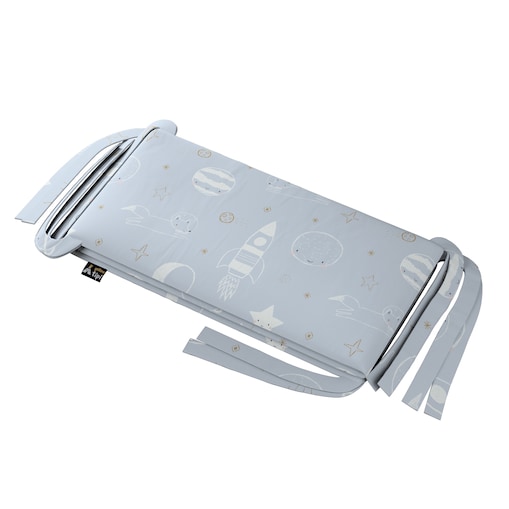 Ochraniacz do łóżeczka, szary, 180x30cm, Magic Collection