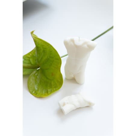 Świeca sojowa ciało mężczyzny Male S, 90 g, INSPIRA