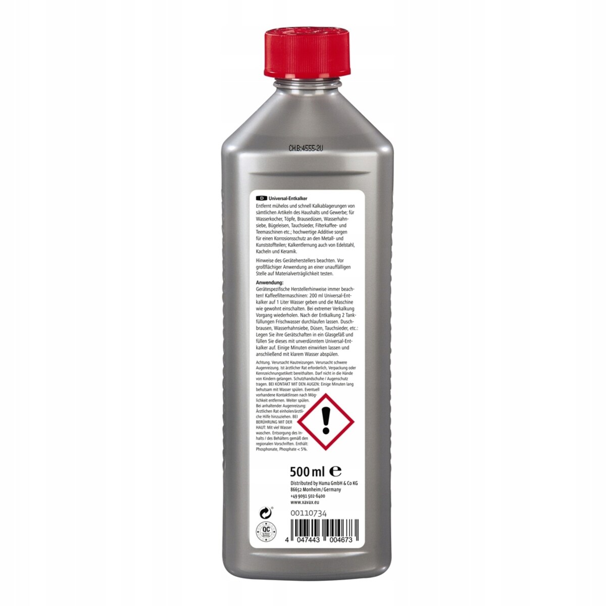 XAVAX Odkamieniacz do ekspresu / uniwersalny 500ml