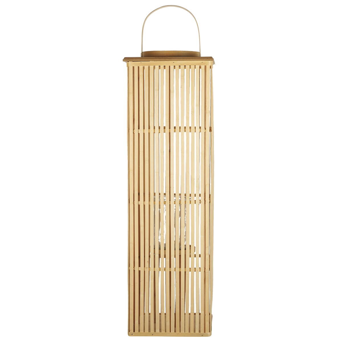 Lampion BALABAC Bambus 88 cm Jasnobrązowy