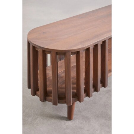 Szafka RTV z drewna akacjowego Dragor 180 cm